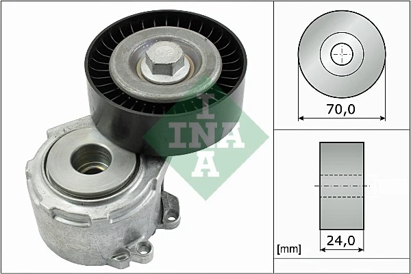 Belt Tensioner, V-ribbed belt